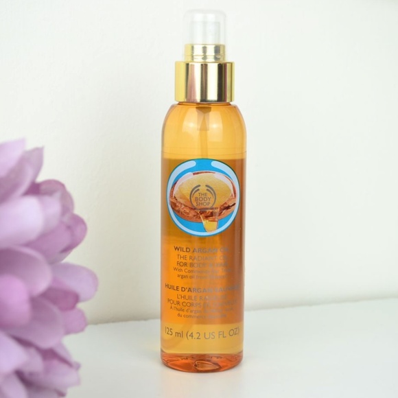 The Body Shop Wild Argan The Radiant Oil for Body & Hair 4.2 oz 125 ml Rare NEW - Picture 3 of 7